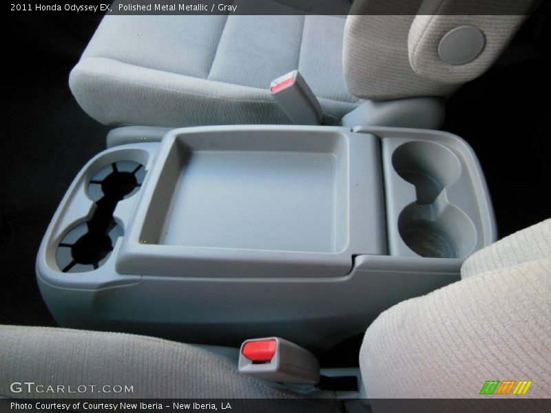 Polished Metal Metallic / Gray 2011 Honda Odyssey EX
