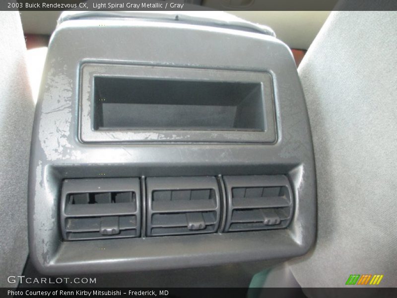 Light Spiral Gray Metallic / Gray 2003 Buick Rendezvous CX