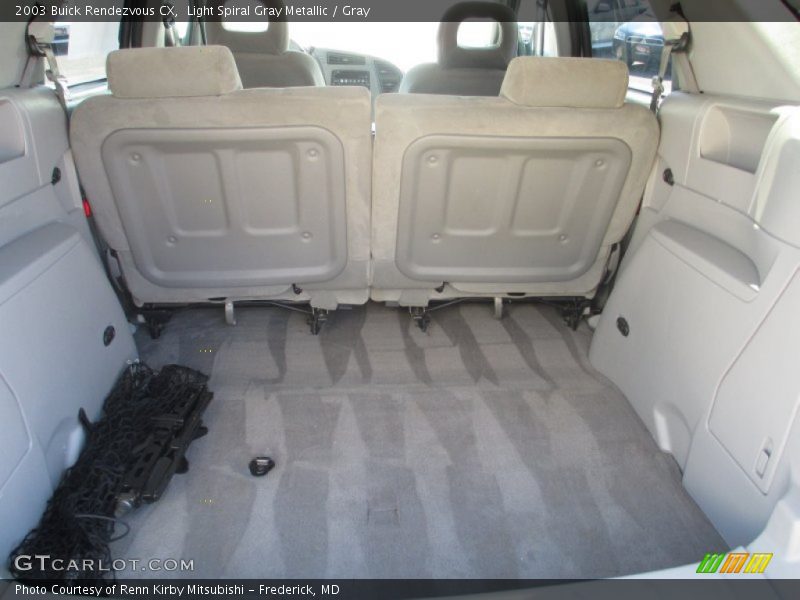 Light Spiral Gray Metallic / Gray 2003 Buick Rendezvous CX