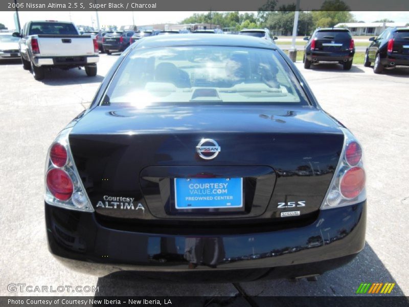 Super Black / Charcoal 2006 Nissan Altima 2.5 S