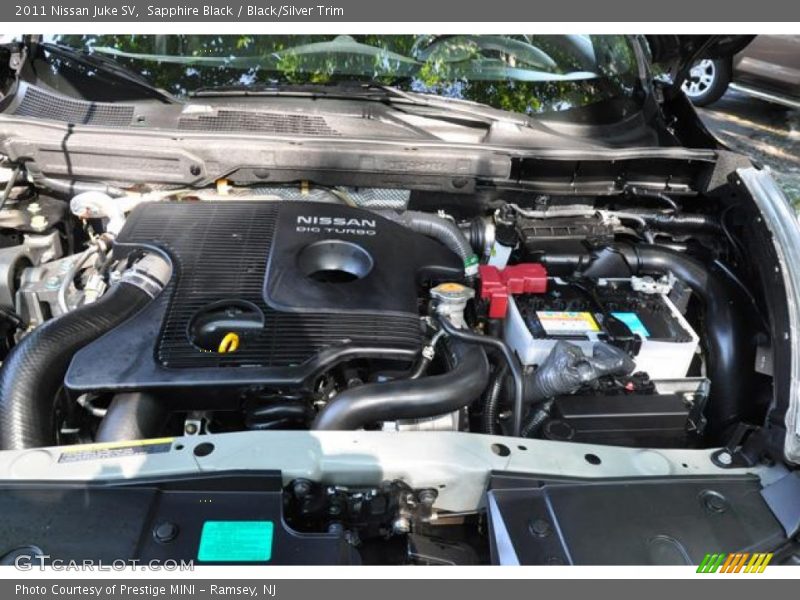 Sapphire Black / Black/Silver Trim 2011 Nissan Juke SV
