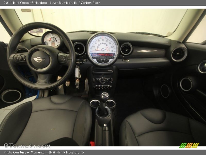 Laser Blue Metallic / Carbon Black 2011 Mini Cooper S Hardtop