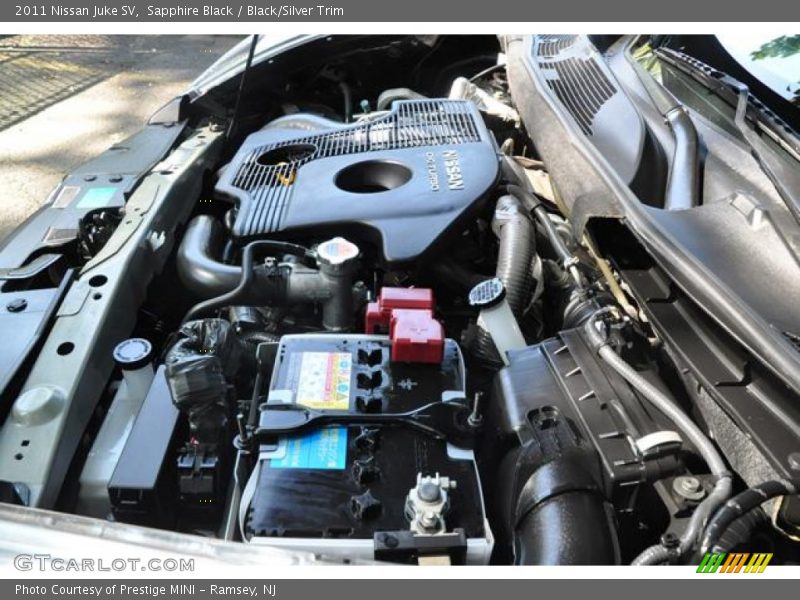 Sapphire Black / Black/Silver Trim 2011 Nissan Juke SV