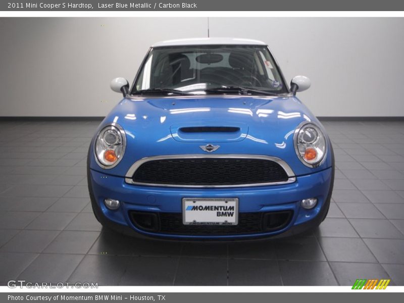 Laser Blue Metallic / Carbon Black 2011 Mini Cooper S Hardtop