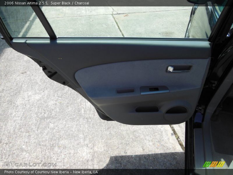 Super Black / Charcoal 2006 Nissan Altima 2.5 S