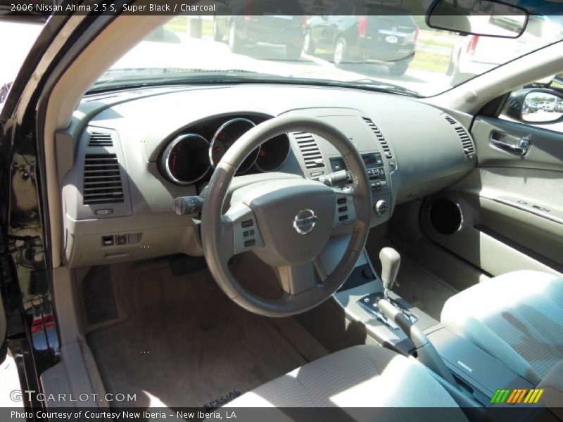 Super Black / Charcoal 2006 Nissan Altima 2.5 S