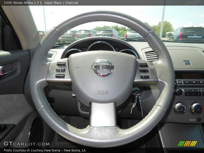 Super Black / Charcoal 2006 Nissan Altima 2.5 S