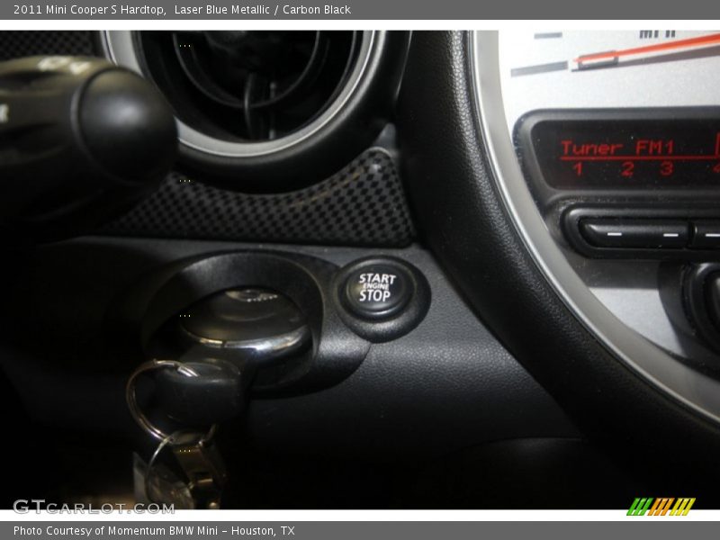 Laser Blue Metallic / Carbon Black 2011 Mini Cooper S Hardtop