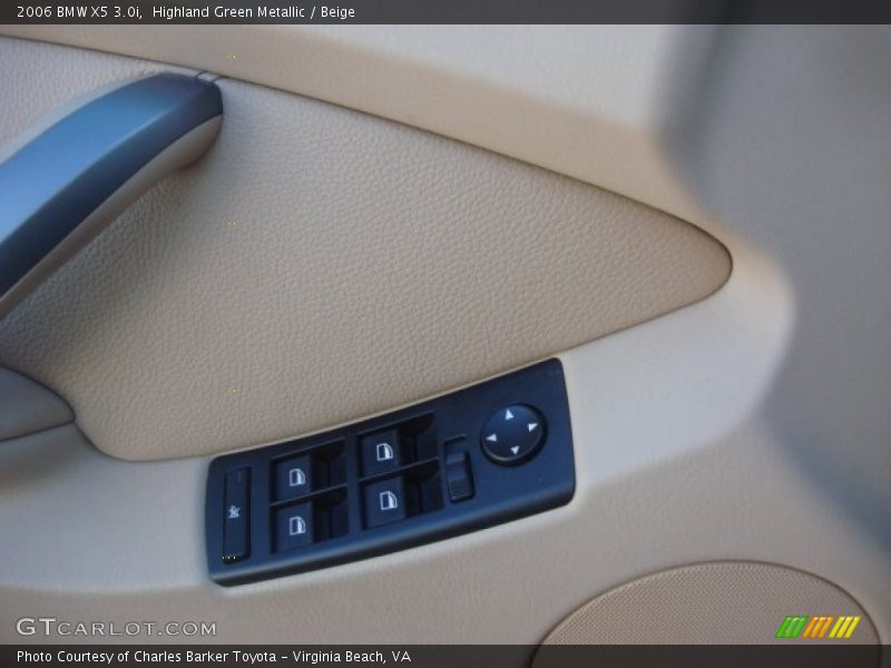 Highland Green Metallic / Beige 2006 BMW X5 3.0i