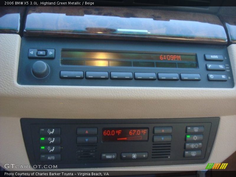 Highland Green Metallic / Beige 2006 BMW X5 3.0i