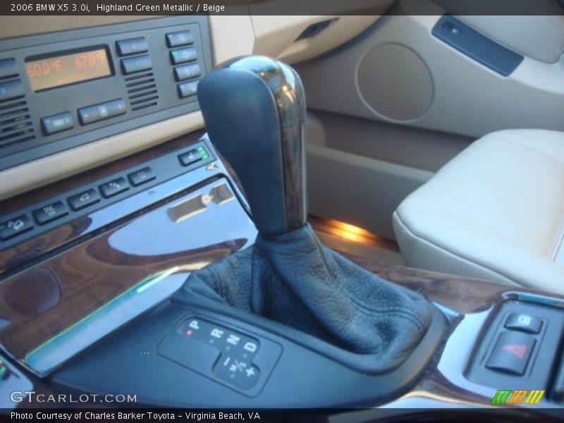 Highland Green Metallic / Beige 2006 BMW X5 3.0i