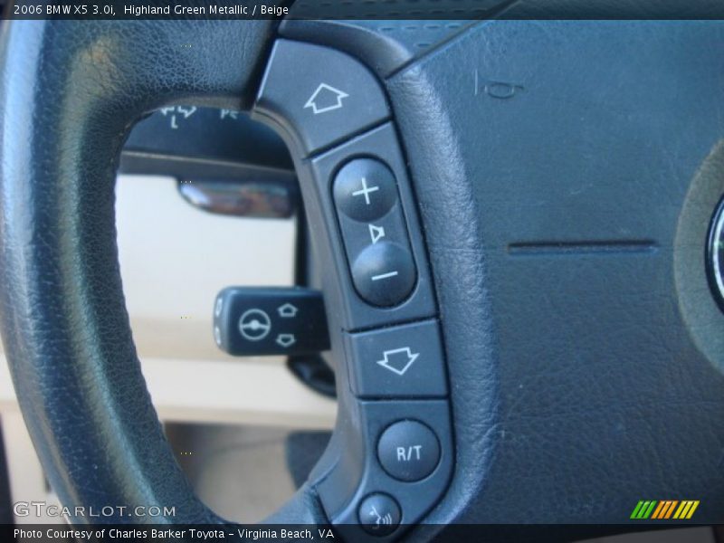 Highland Green Metallic / Beige 2006 BMW X5 3.0i