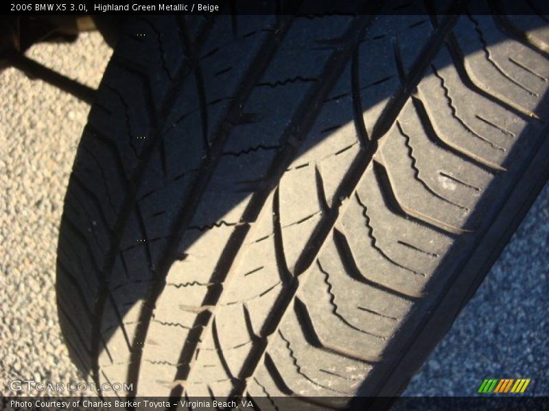 Highland Green Metallic / Beige 2006 BMW X5 3.0i