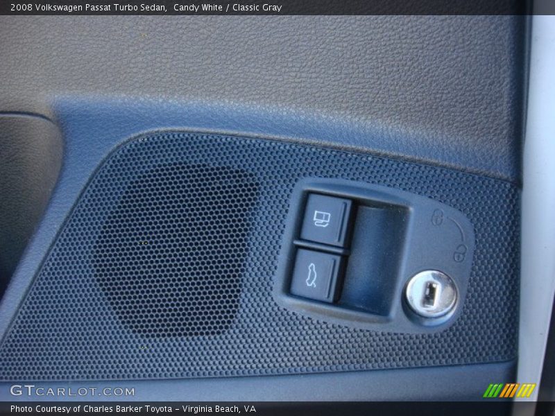 Candy White / Classic Gray 2008 Volkswagen Passat Turbo Sedan