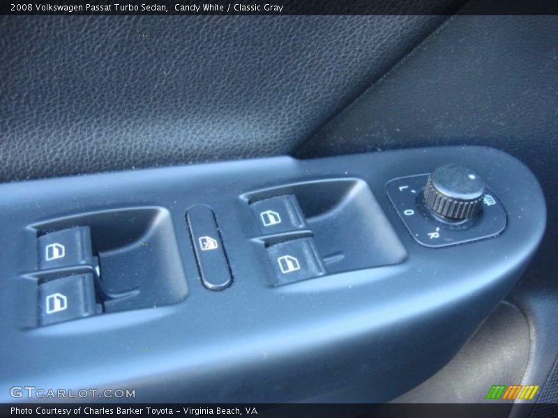 Candy White / Classic Gray 2008 Volkswagen Passat Turbo Sedan