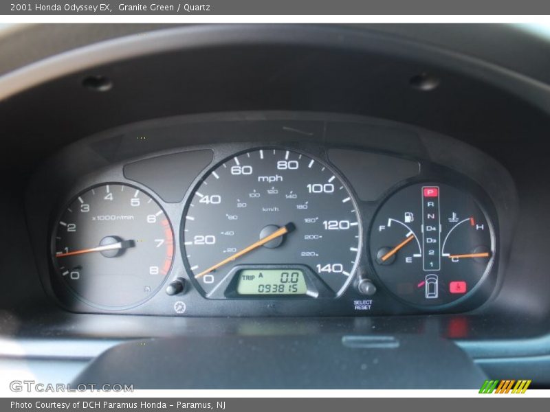 Granite Green / Quartz 2001 Honda Odyssey EX
