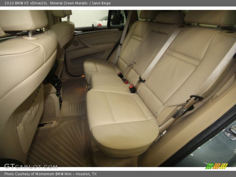 Rear Seat of 2010 X5 xDrive30i