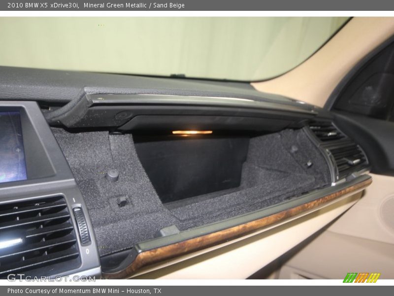 Mineral Green Metallic / Sand Beige 2010 BMW X5 xDrive30i