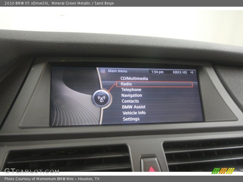 Mineral Green Metallic / Sand Beige 2010 BMW X5 xDrive30i