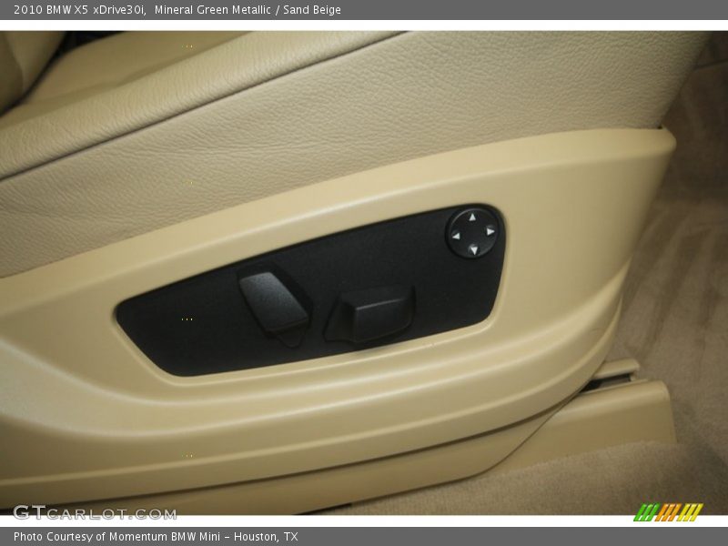 Mineral Green Metallic / Sand Beige 2010 BMW X5 xDrive30i
