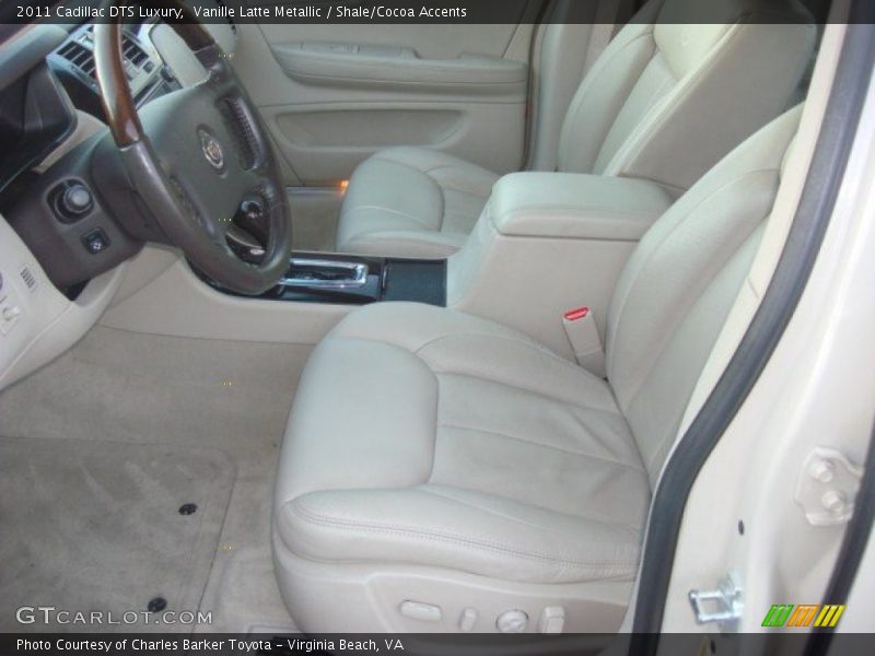 Vanille Latte Metallic / Shale/Cocoa Accents 2011 Cadillac DTS Luxury