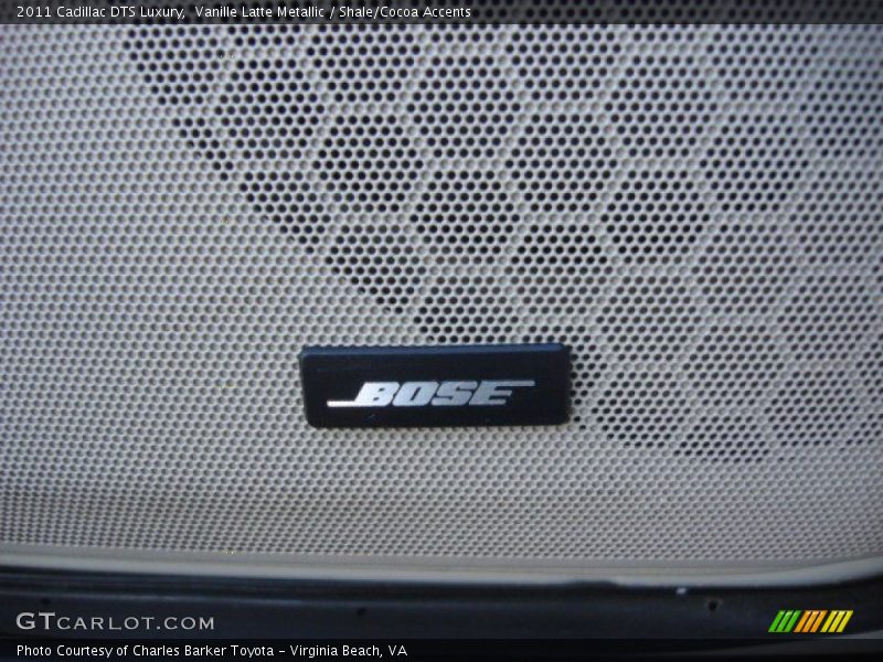 Vanille Latte Metallic / Shale/Cocoa Accents 2011 Cadillac DTS Luxury