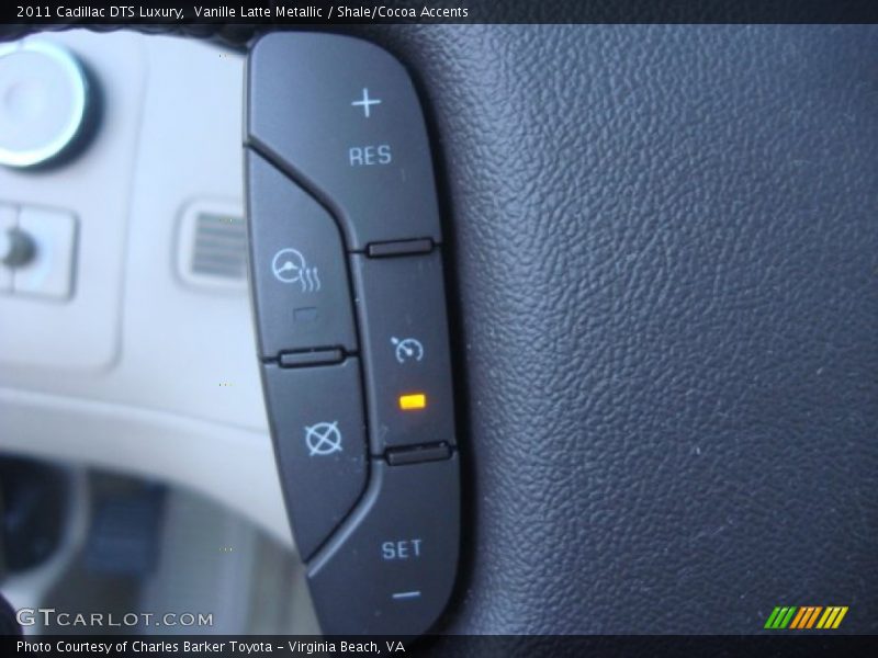 Vanille Latte Metallic / Shale/Cocoa Accents 2011 Cadillac DTS Luxury