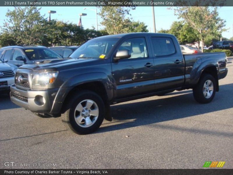 Magnetic Gray Metallic / Graphite Gray 2011 Toyota Tacoma V6 TRD Sport PreRunner Double Cab