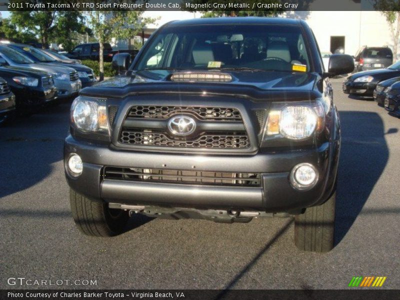 Magnetic Gray Metallic / Graphite Gray 2011 Toyota Tacoma V6 TRD Sport PreRunner Double Cab