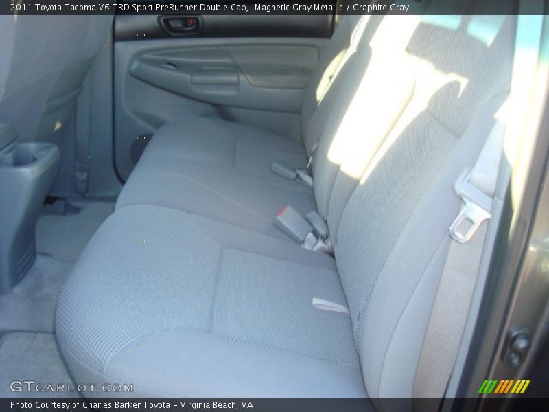 Magnetic Gray Metallic / Graphite Gray 2011 Toyota Tacoma V6 TRD Sport PreRunner Double Cab