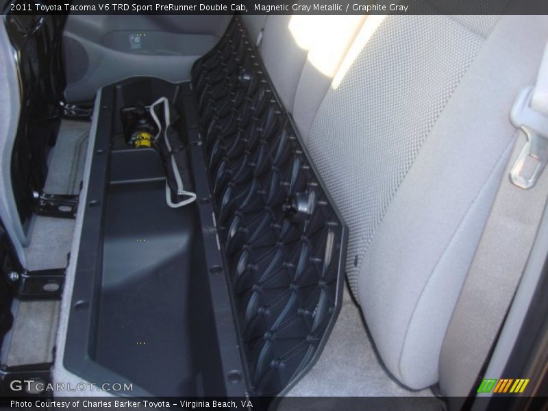Magnetic Gray Metallic / Graphite Gray 2011 Toyota Tacoma V6 TRD Sport PreRunner Double Cab