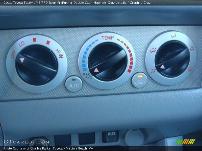Magnetic Gray Metallic / Graphite Gray 2011 Toyota Tacoma V6 TRD Sport PreRunner Double Cab