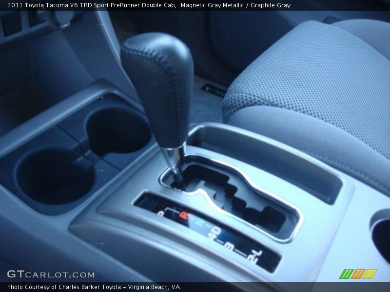 Magnetic Gray Metallic / Graphite Gray 2011 Toyota Tacoma V6 TRD Sport PreRunner Double Cab