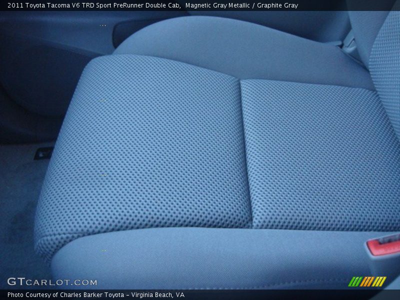Magnetic Gray Metallic / Graphite Gray 2011 Toyota Tacoma V6 TRD Sport PreRunner Double Cab