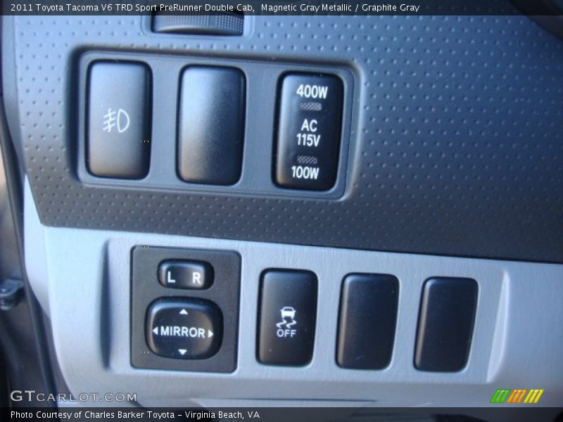 Magnetic Gray Metallic / Graphite Gray 2011 Toyota Tacoma V6 TRD Sport PreRunner Double Cab
