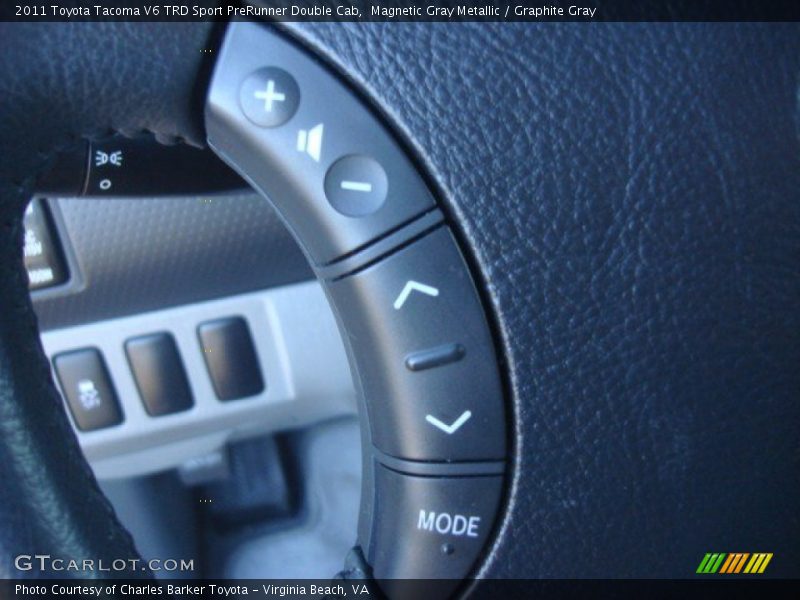 Magnetic Gray Metallic / Graphite Gray 2011 Toyota Tacoma V6 TRD Sport PreRunner Double Cab