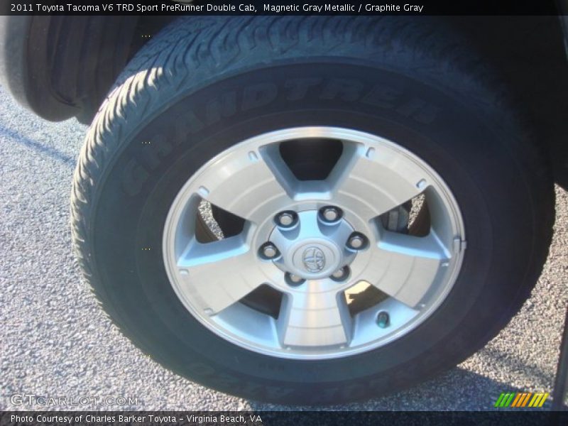 Magnetic Gray Metallic / Graphite Gray 2011 Toyota Tacoma V6 TRD Sport PreRunner Double Cab