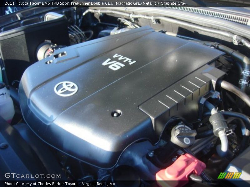 Magnetic Gray Metallic / Graphite Gray 2011 Toyota Tacoma V6 TRD Sport PreRunner Double Cab