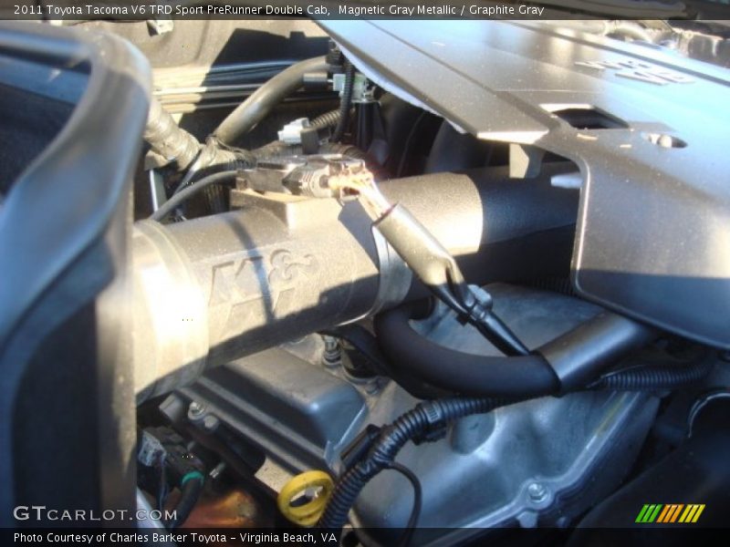 Magnetic Gray Metallic / Graphite Gray 2011 Toyota Tacoma V6 TRD Sport PreRunner Double Cab