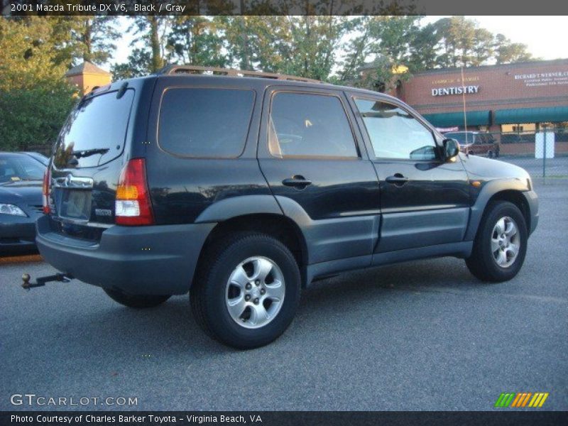 Black / Gray 2001 Mazda Tribute DX V6