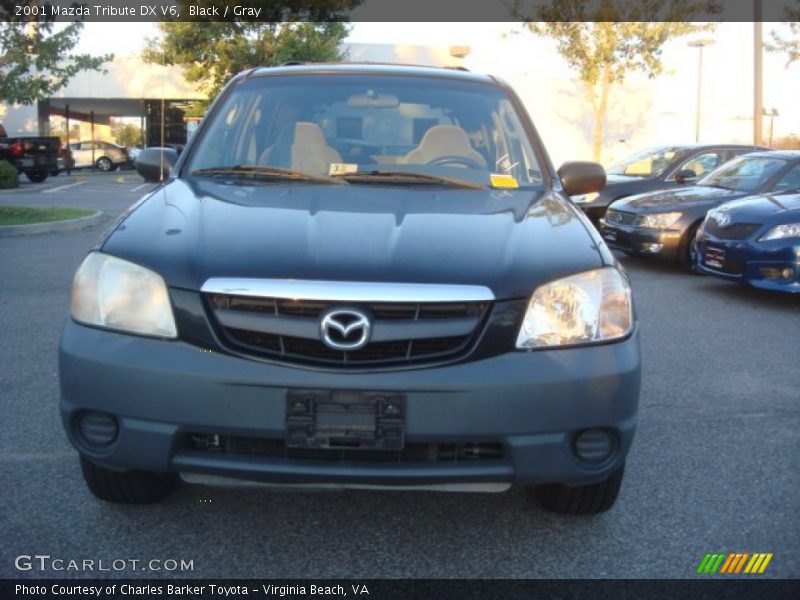 Black / Gray 2001 Mazda Tribute DX V6