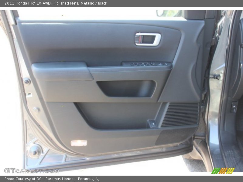 Polished Metal Metallic / Black 2011 Honda Pilot EX 4WD