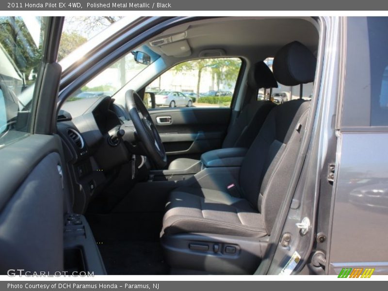 Polished Metal Metallic / Black 2011 Honda Pilot EX 4WD