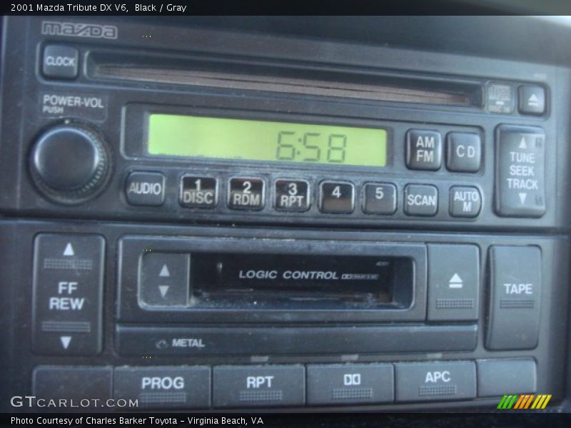 Audio System of 2001 Tribute DX V6