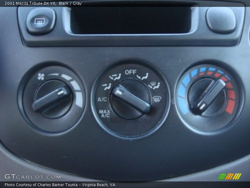 Black / Gray 2001 Mazda Tribute DX V6