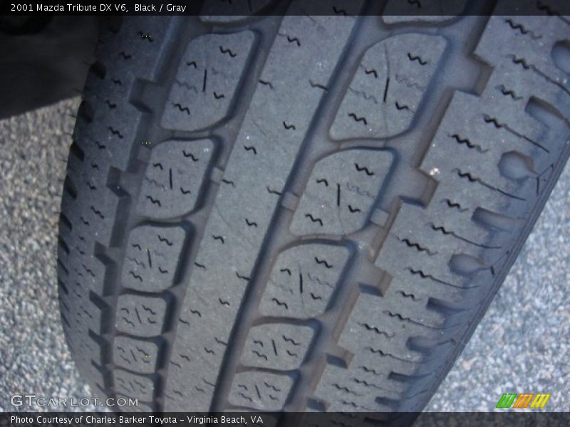 Black / Gray 2001 Mazda Tribute DX V6