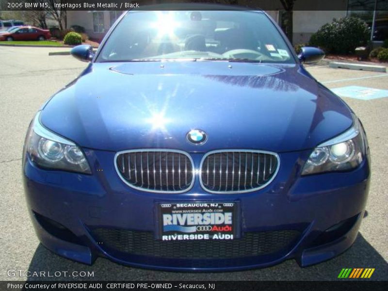 Interlagos Blue Metallic / Black 2006 BMW M5