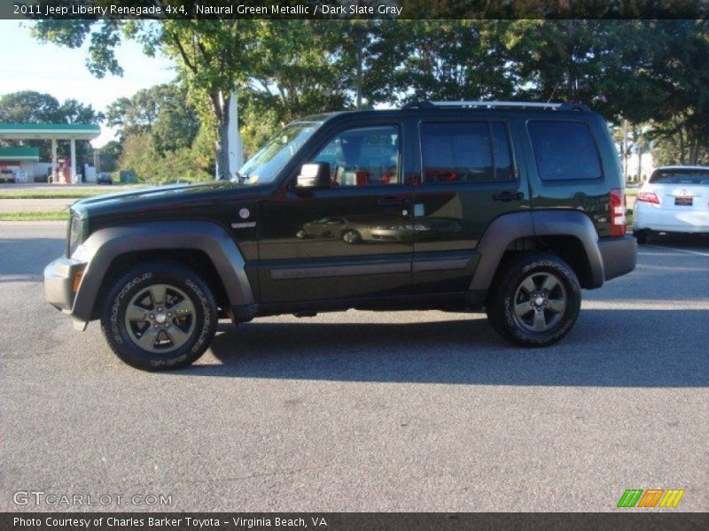 Natural Green Metallic / Dark Slate Gray 2011 Jeep Liberty Renegade 4x4