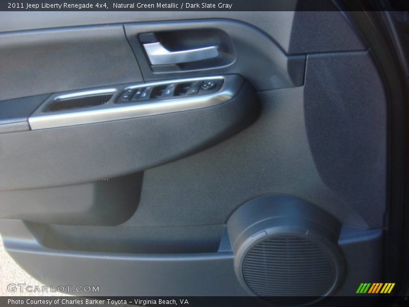 Natural Green Metallic / Dark Slate Gray 2011 Jeep Liberty Renegade 4x4