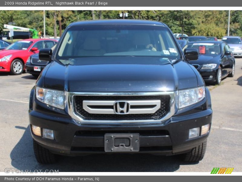 Nighthawk Black Pearl / Beige 2009 Honda Ridgeline RTL